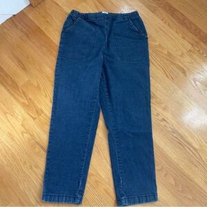 Croft & Barrow Dark Blue Denim pants jeans